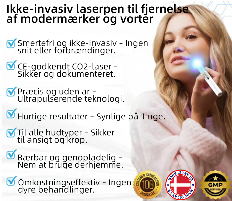 Pletvæk™ | Klar hud på en enkel måde - ingen nåle, ingen smerte!