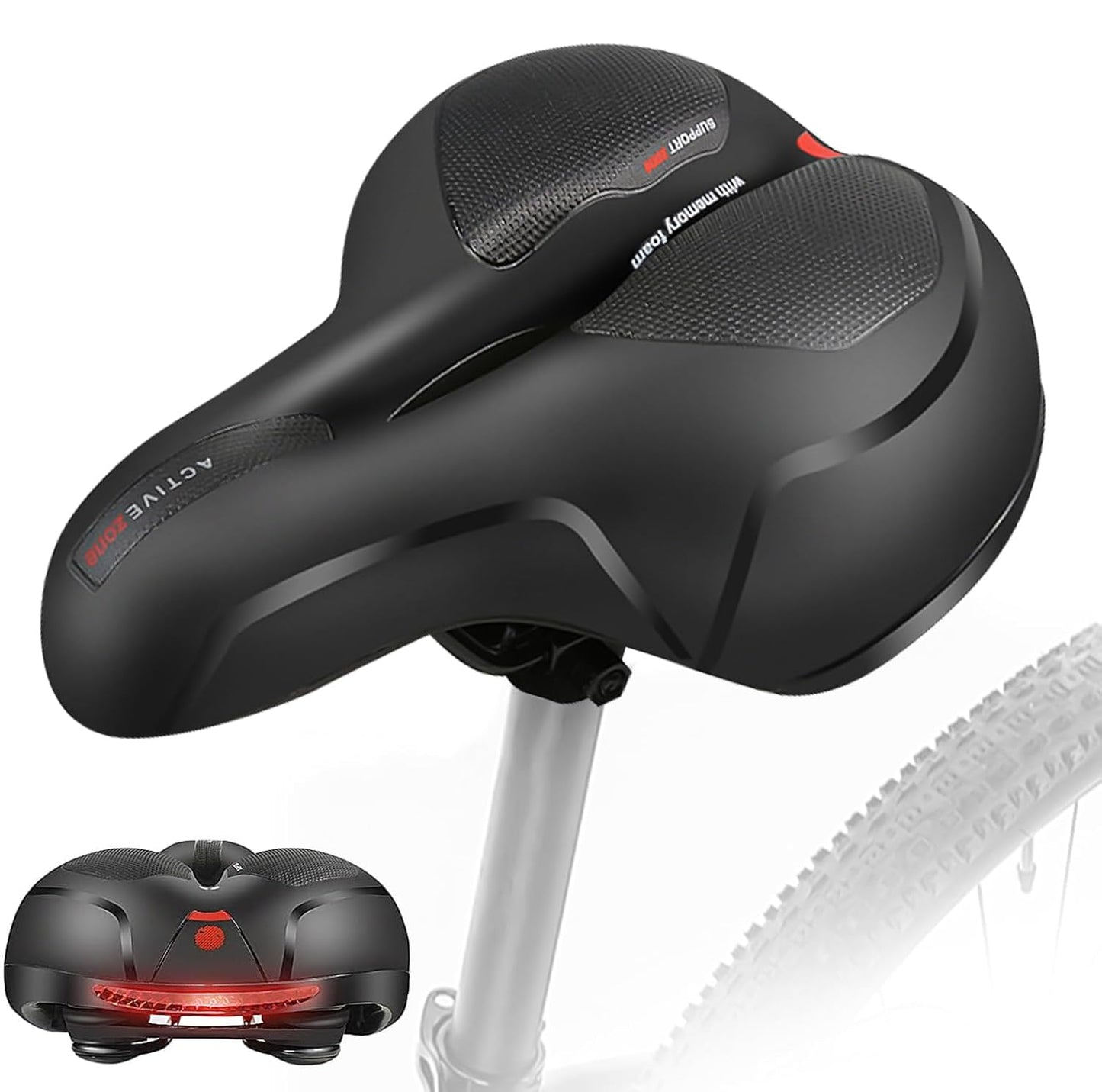 CycleCush™ | Sig farvel til sadelsmerter, nyd hver eneste kilometer.