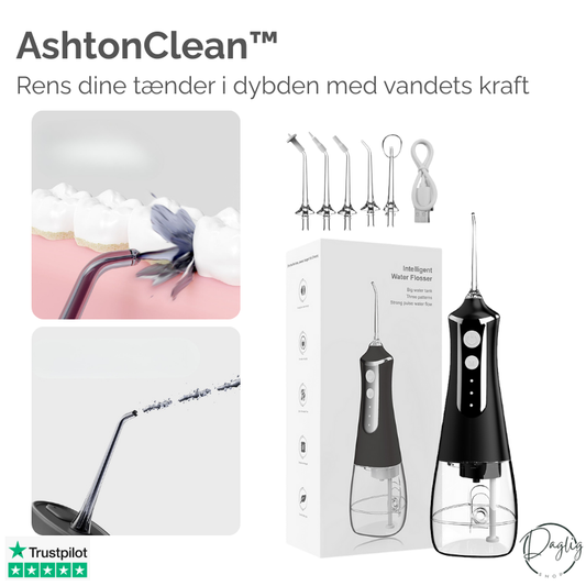 AshtonClean™ | Rens dine tænder i dybden med vandets kraft