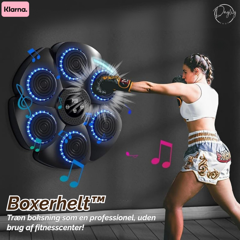 Boxerhelt™ | Træn boksning som en professionel, uden brug af fitnesscenter!