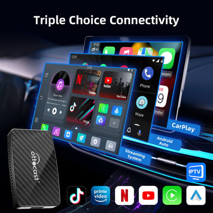 DriveCast™ | Ikke mere tilslutning – problemfri CarPlay og Android Auto hver gang