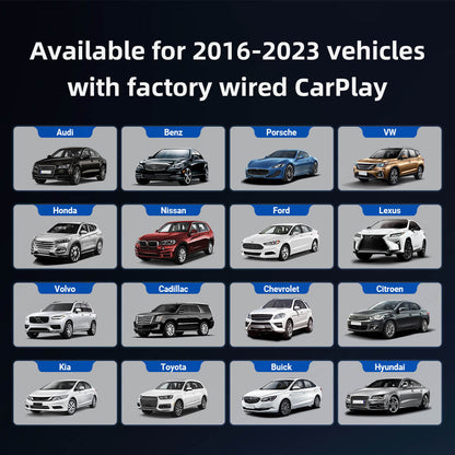DriveCast™ | Ikke mere tilslutning – problemfri CarPlay og Android Auto hver gang