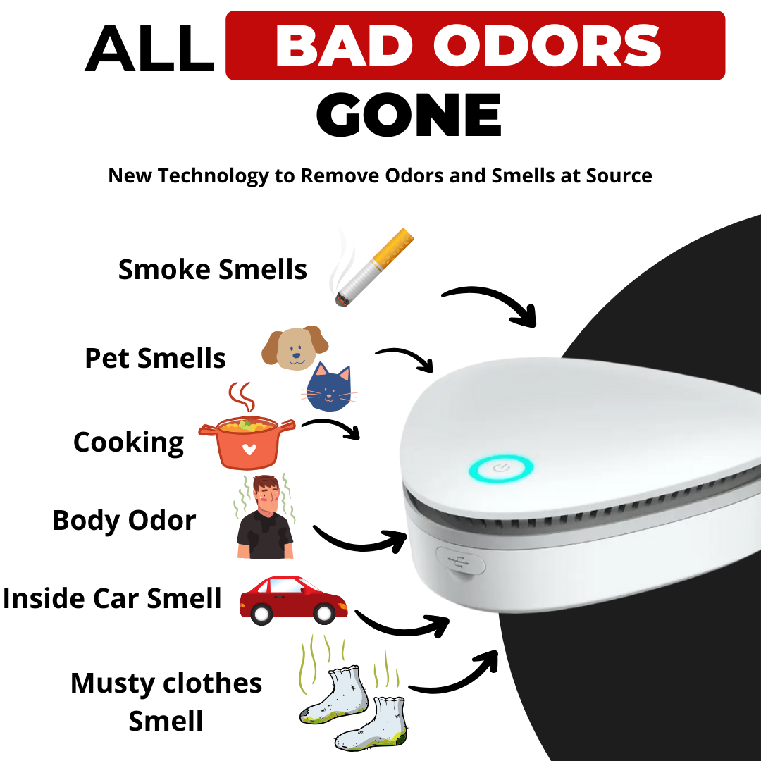 OdorGone™ | Neutraliser dårlig lugt med det samme