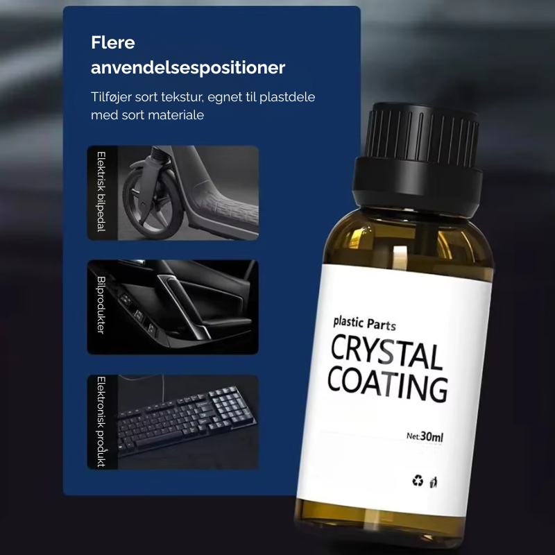 CrystalShine™ | Plastbelægningsmiddel til biler