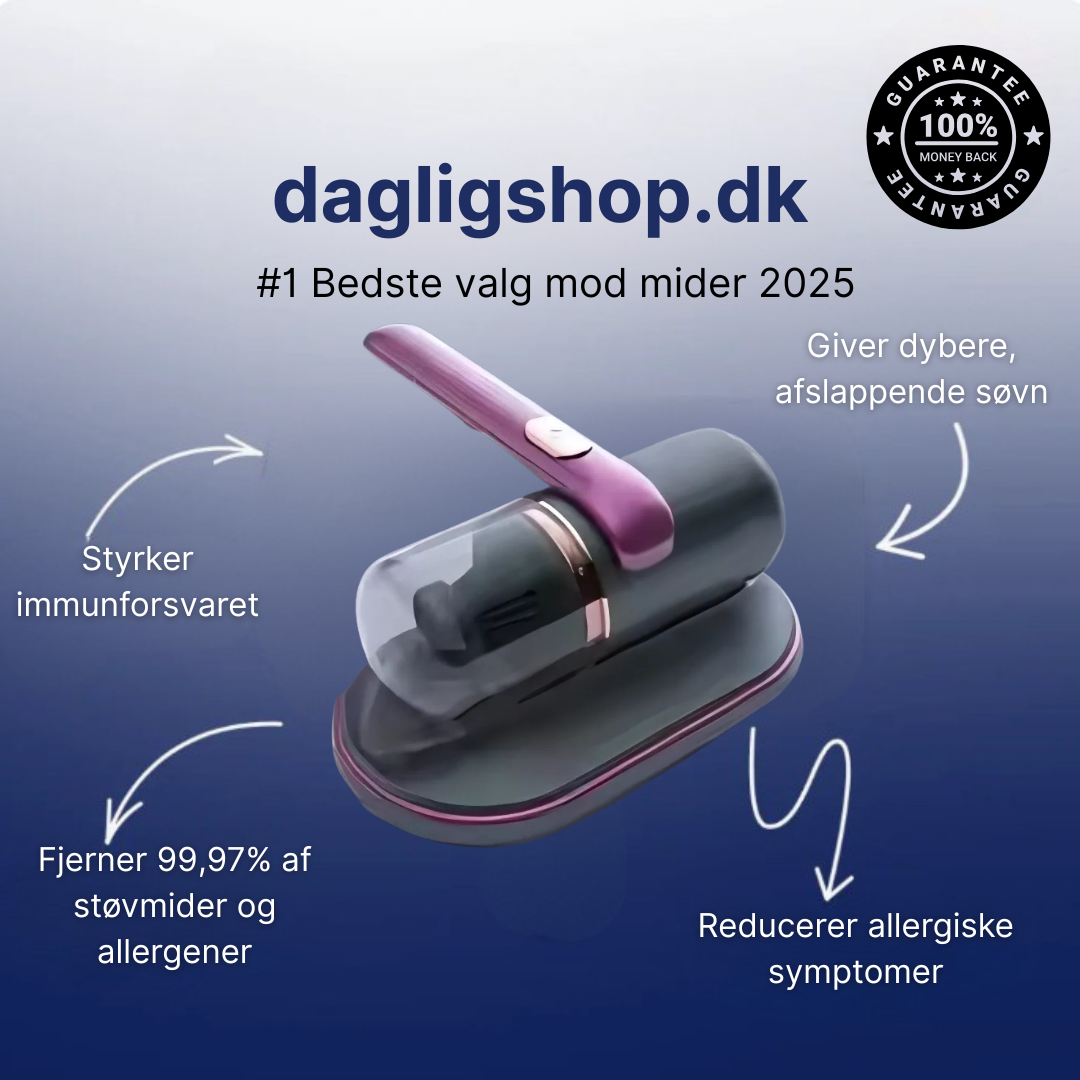 HygieVac™ | Sig farvel til støv og allergener - øjeblikkeligt