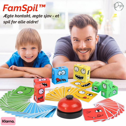 FamSpil™ | Ægte kontakt, ægte sjov - et spil for alle aldre!