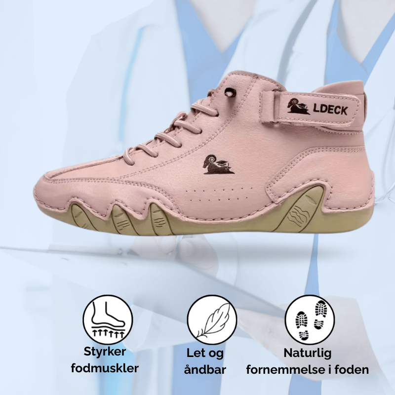 FlexSko™ | Forbedr kropsholdning, reducer smerte, gå frit!