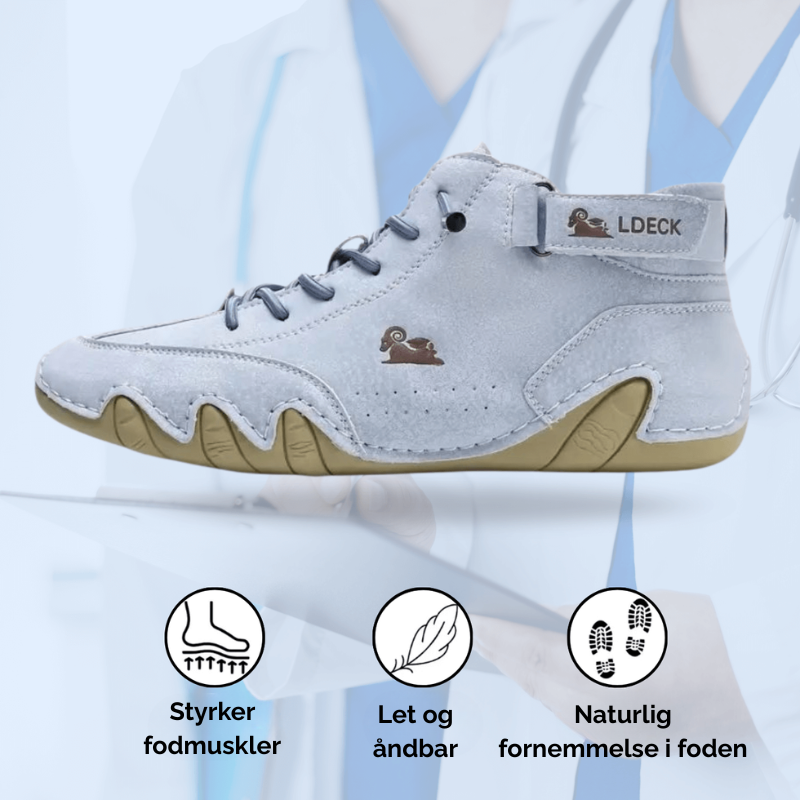 FlexSko™ | Forbedr kropsholdning, reducer smerte, gå frit!