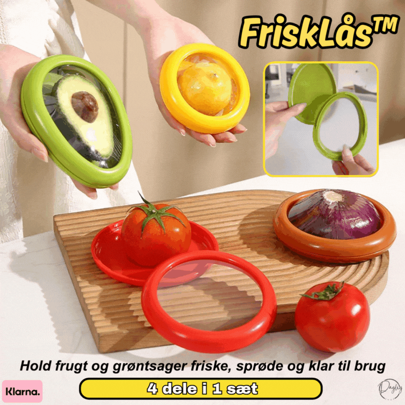FriskLås™ | Hold frugt og grøntsager friske, sprøde og klar til brug