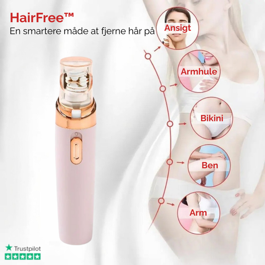 HairFree™ | En smartere måde at fjerne hår på