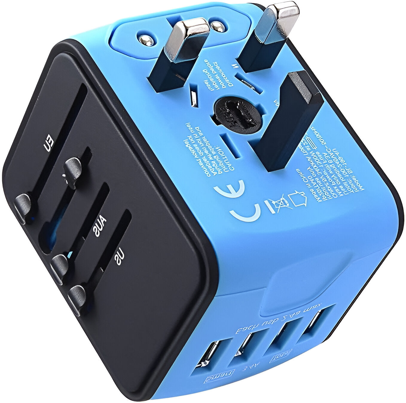 PlugMate™ |  En kompakt adapter til at oplade alle enheder, overalt!