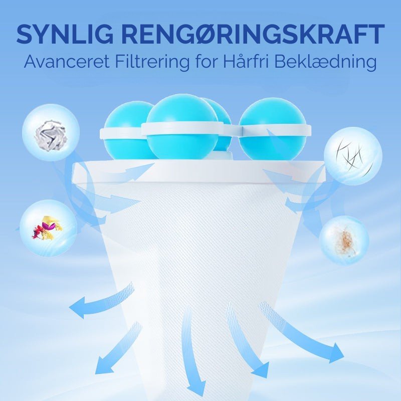 LaundryNet™ | En renere måde at fange hår på i hver vask
