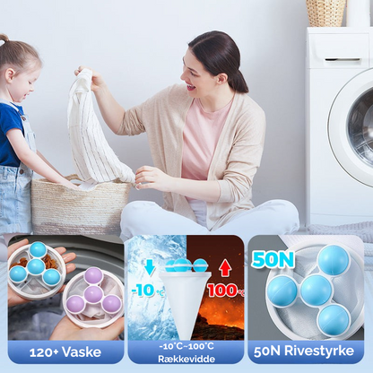 LaundryNet™ | En renere måde at fange hår på i hver vask