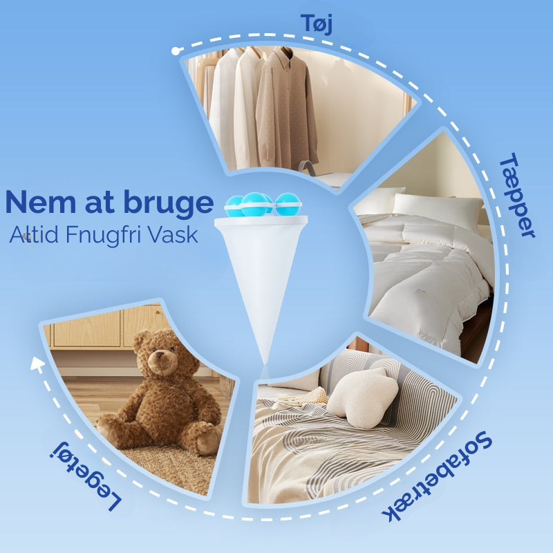 LaundryNet™ | En renere måde at fange hår på i hver vask