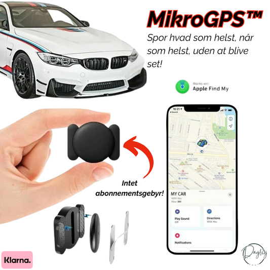 MikroGPS™ | Spor hvad som helst, når som helst, uden at blive set!