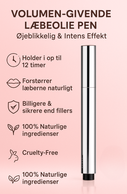 PlumpLæber™ | Genopret fylde, glans og blødhed med det samme