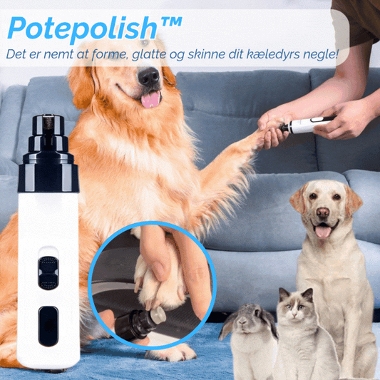 Potepolish™ | Det er nemt at forme, glatte og skinne dit kæledyrs negle!