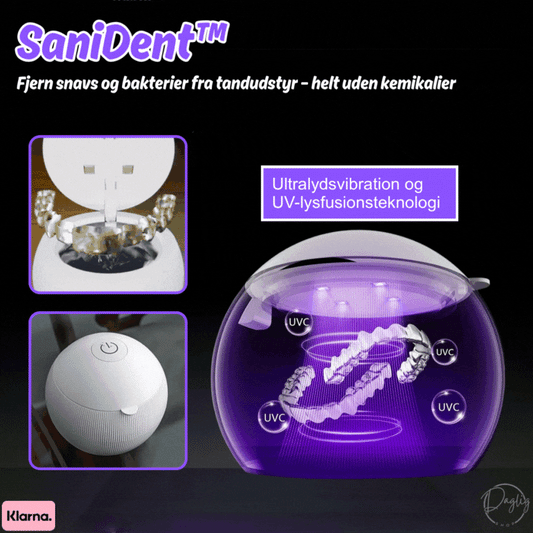 SaniDent™ | Fjern snavs og bakterier fra tandudstyr – helt uden kemikalier