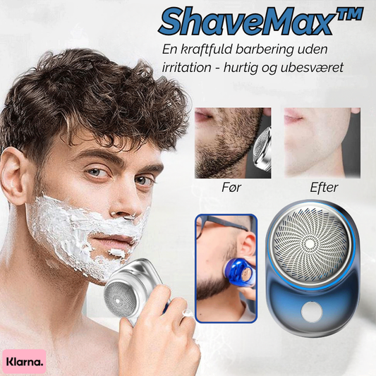 ShaveMax™ | En kraftfuld barbering uden irritation - hurtig og ubesværet