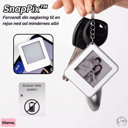 SnapPix™ | Forvandl din nøglering til en rejse ned ad mindernes allé