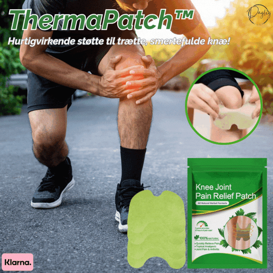 ThermaPatch™ | Hurtigvirkende støtte til trætte, smertefulde knæ!