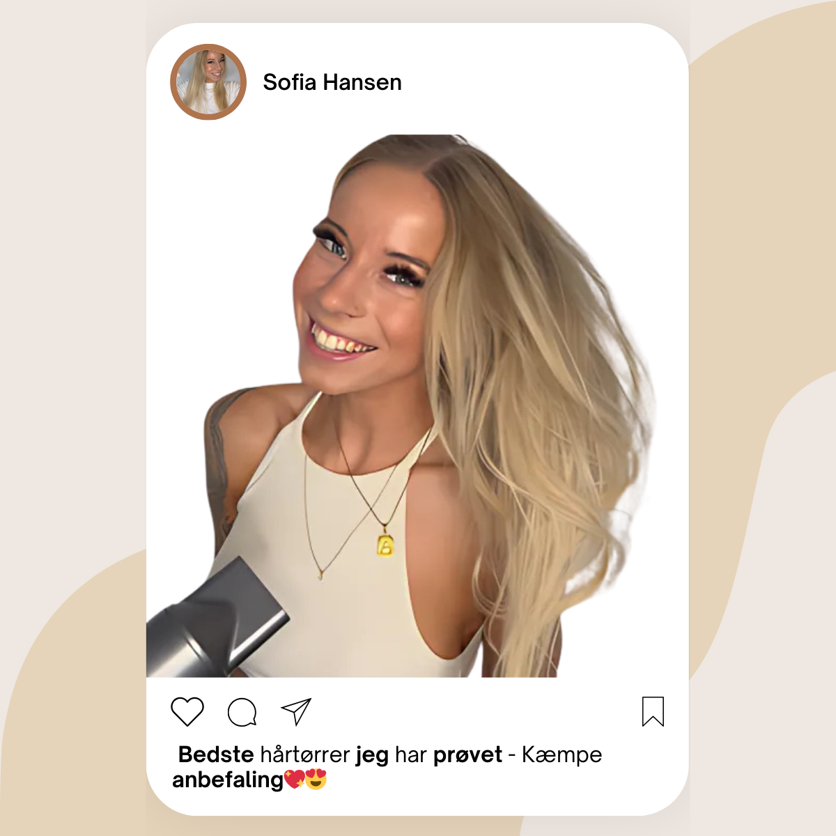 FønKraft™ | Slut med kruset hår